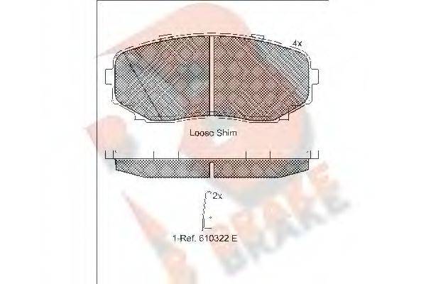 R BRAKE RB1962