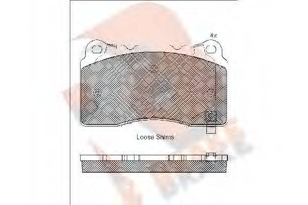 R BRAKE RB1990