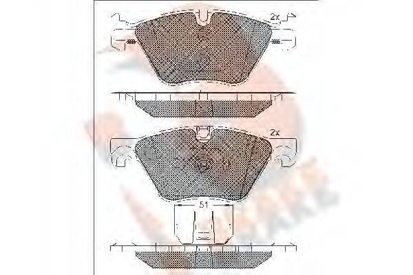 R BRAKE RB2002