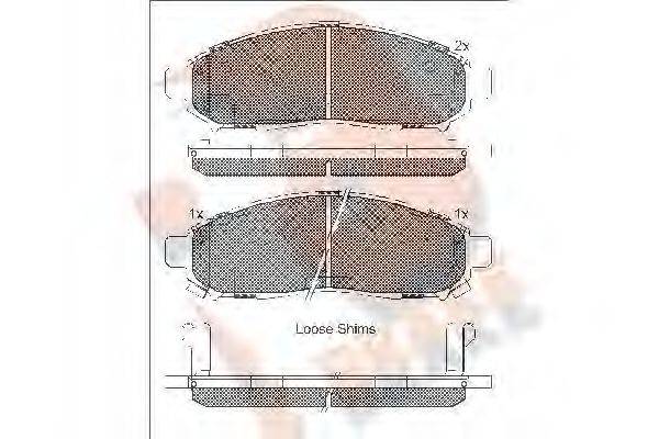 R BRAKE RB2003-200