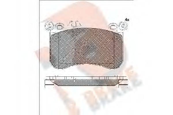 R BRAKE RB2042