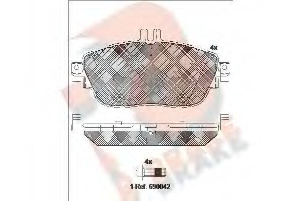 R BRAKE RB2061