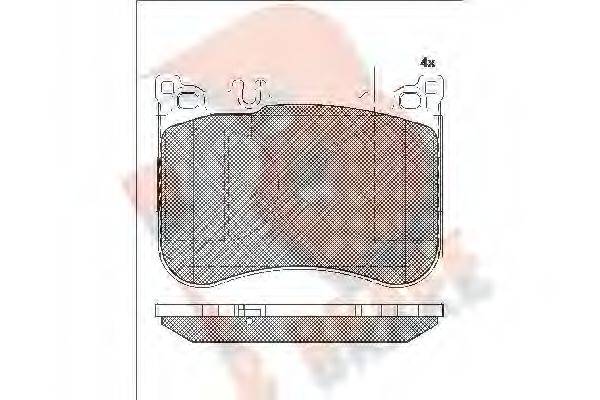 R BRAKE RB2080