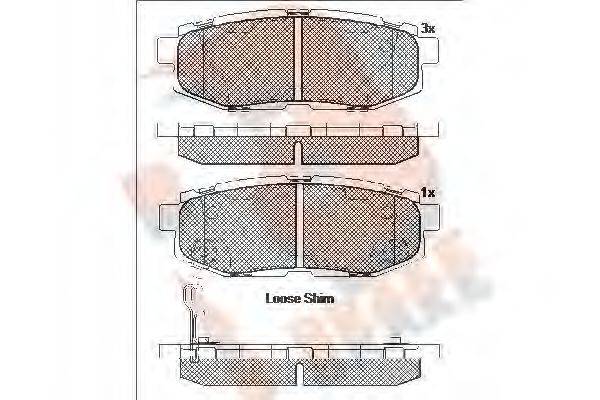 R BRAKE RB2088