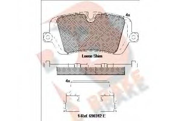 R BRAKE RB2120