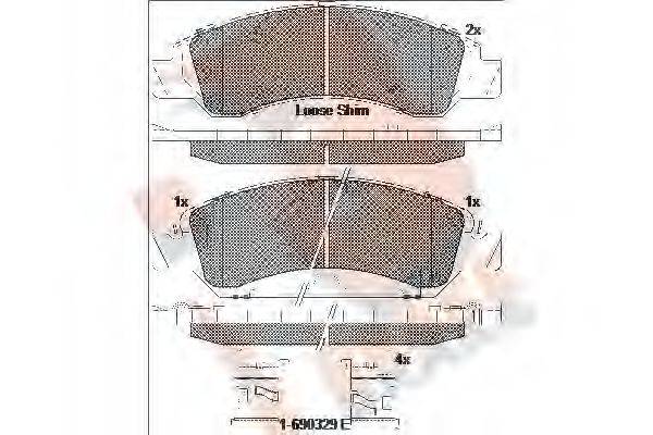 R BRAKE RB2137