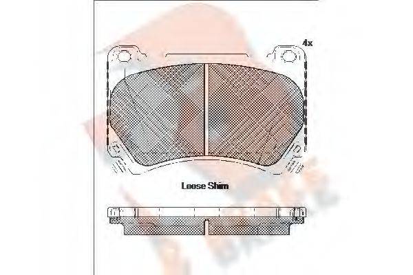R BRAKE RB2163