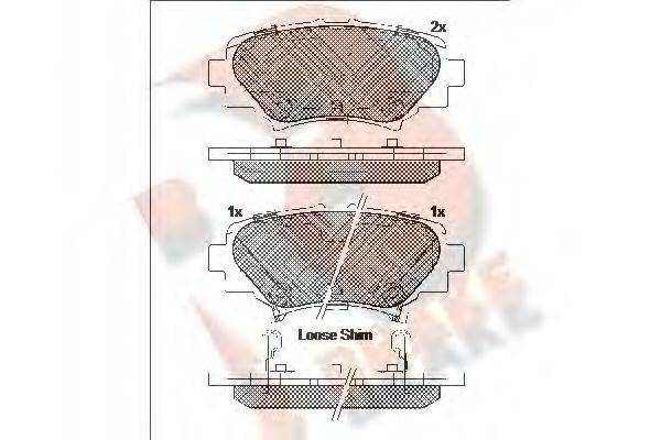 R BRAKE RB2169