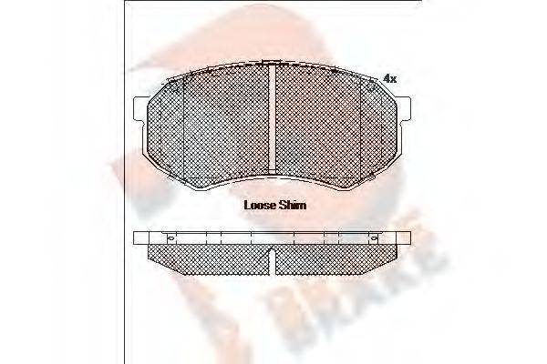 R BRAKE RB2182