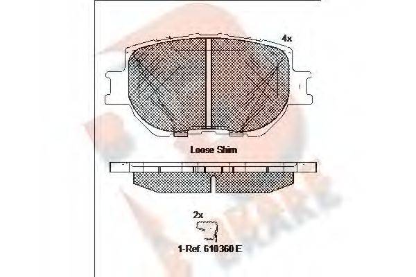 R BRAKE RB2200