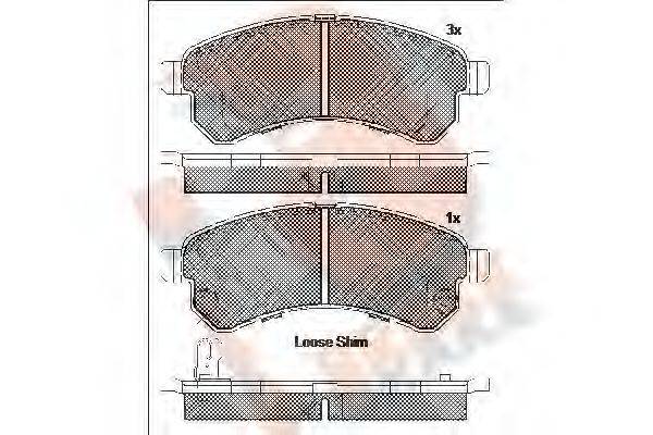 R BRAKE RB2201