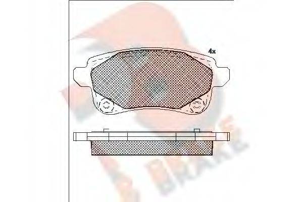 R BRAKE RB2222-208