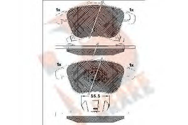R BRAKE RB2231