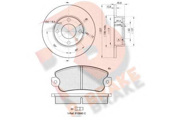 R BRAKE 3R04185812