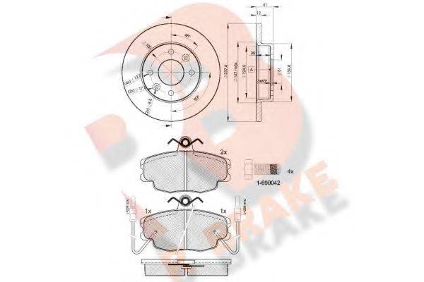 R BRAKE 3R05544705