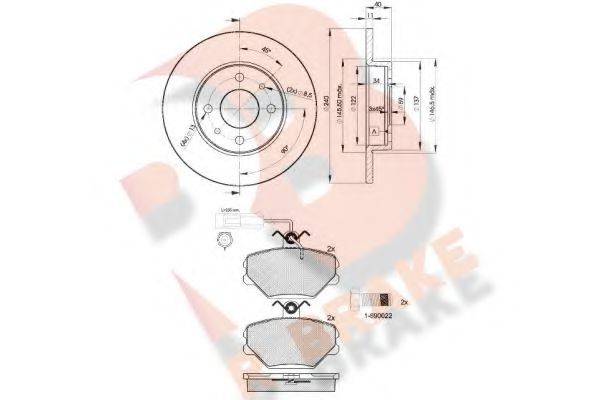 R BRAKE 3R07293465