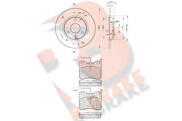 R BRAKE 3R07887199