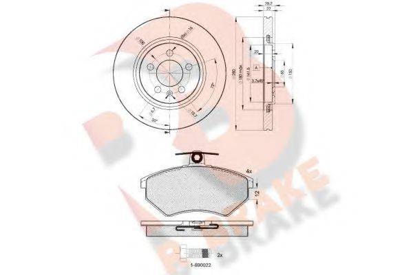 R BRAKE 3R10125031