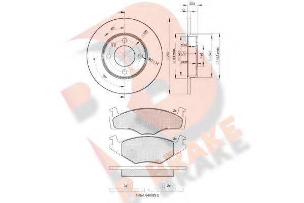 R BRAKE 3R10485304