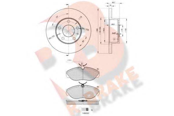 R BRAKE 3R10534680
