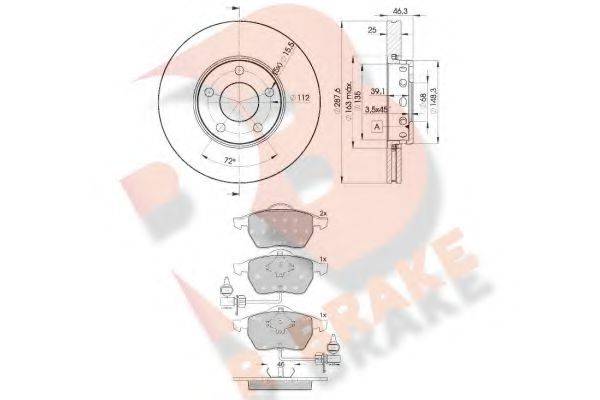 R BRAKE 3R13624063