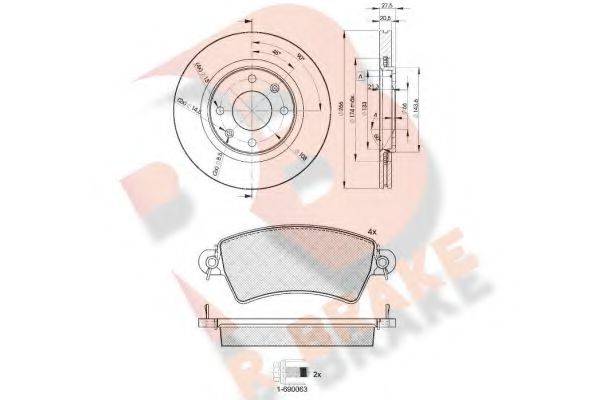 R BRAKE 3R13654697
