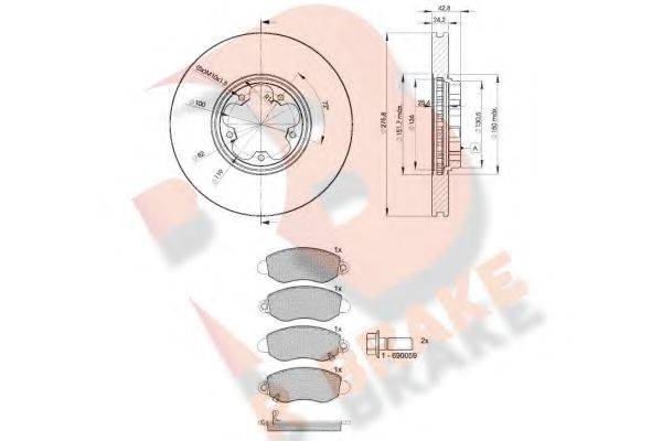 R BRAKE 3R13675612