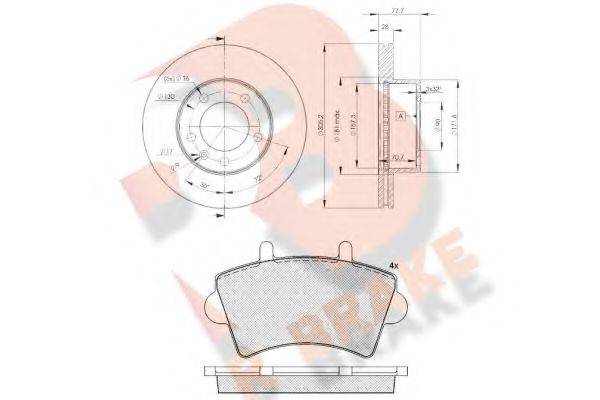 R BRAKE 3R14426848