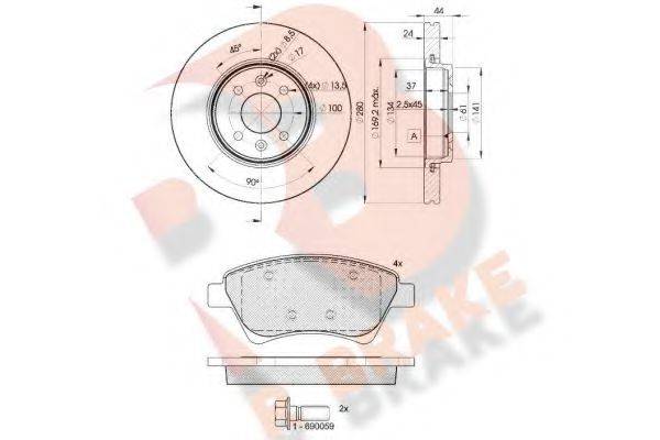 R BRAKE 3R15357829