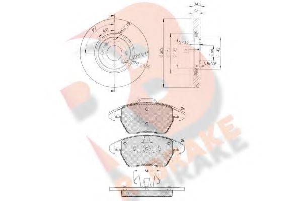 R BRAKE 3R16374698