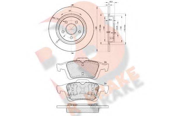 R BRAKE 3R17433962