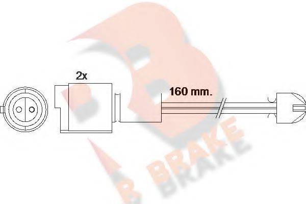 R BRAKE 610090RB
