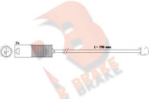 R BRAKE 610240RB