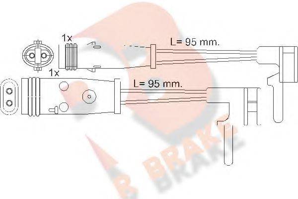 R BRAKE 610333RB