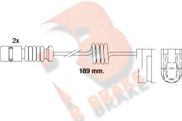 R BRAKE 610377RB