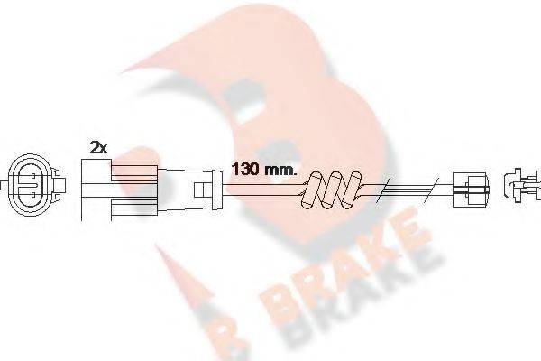 R BRAKE 29231 Сигналізатор, знос гальмівних колодок
