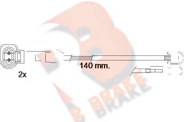 R BRAKE 610547RB
