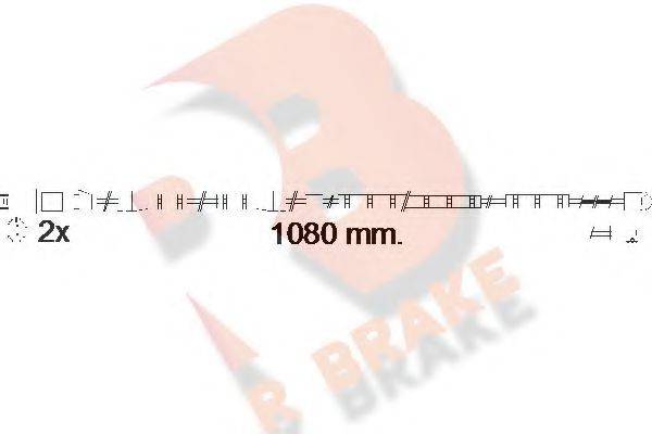 R BRAKE 610558RB