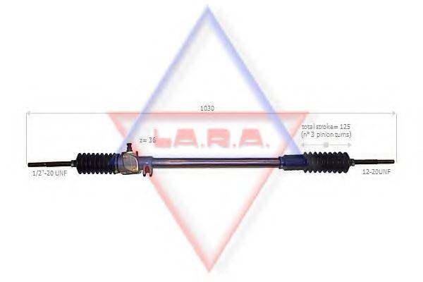 LA.R.A. 140003 Рульовий механізм