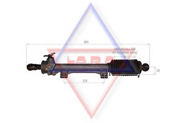 LA.R.A. 300025 Рульовий механізм