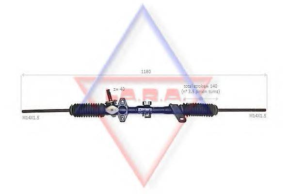 LA.R.A. 400008 Рульовий механізм