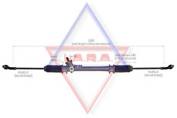 LA.R.A. 400019 Рульовий механізм