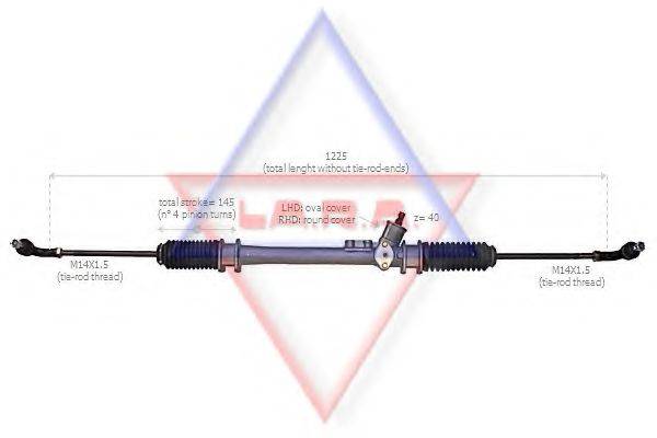 LA.R.A. 400514 Рульовий механізм