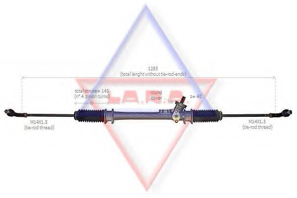 LA.R.A. 400516 Рульовий механізм
