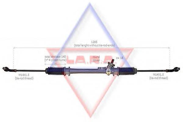 LA.R.A. 400519 Рульовий механізм