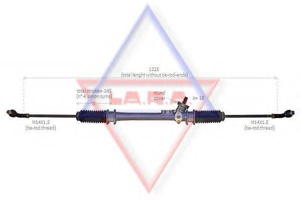 LA.R.A. 400520 Рульовий механізм