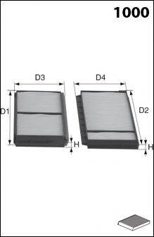 LUCAS FILTERS LFCP222S