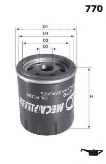 LUCAS FILTERS LFOS128 Масляний фільтр