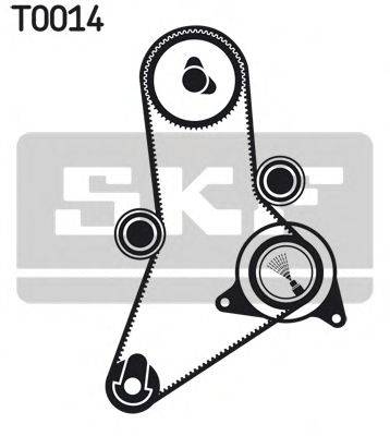 IVECO 50 00 814 593 Комплект ременя ГРМ