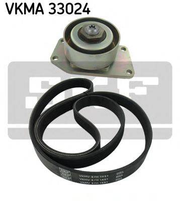 GATES K0168401 Полікліновий ремінний комплект